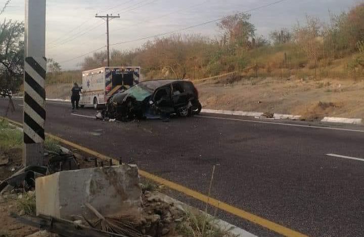 Accidente en la Transpeninsular.