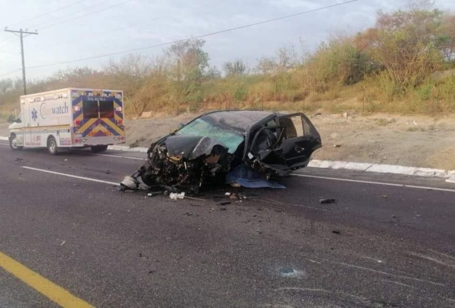 Accidente en la Transpeninsular.