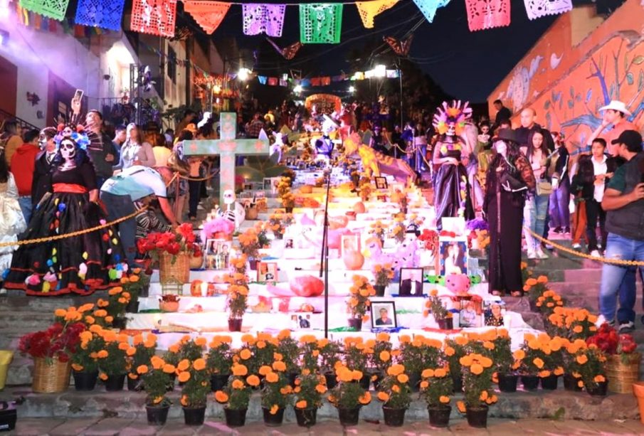 Altar de muertos en México