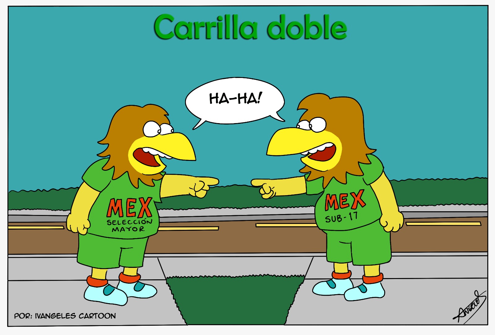 Carrilla doble