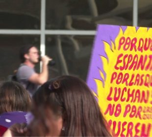 Marcha contra la violencia femenina