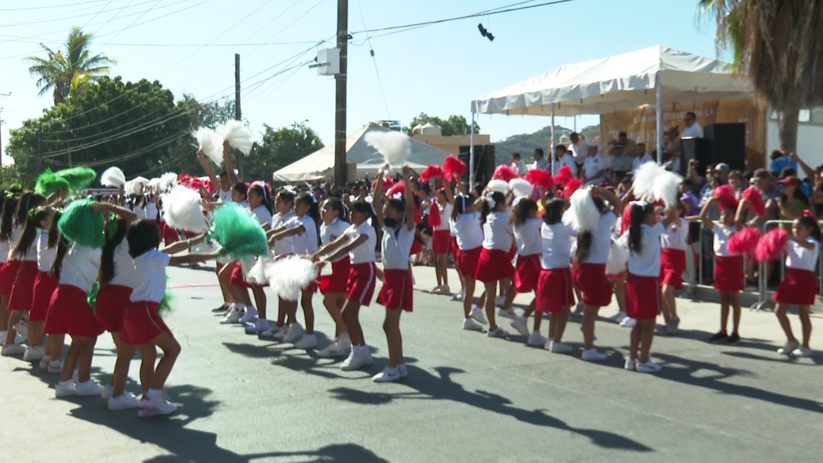 Regresó el concurso de tablas rítmicas del 20 de noviembre