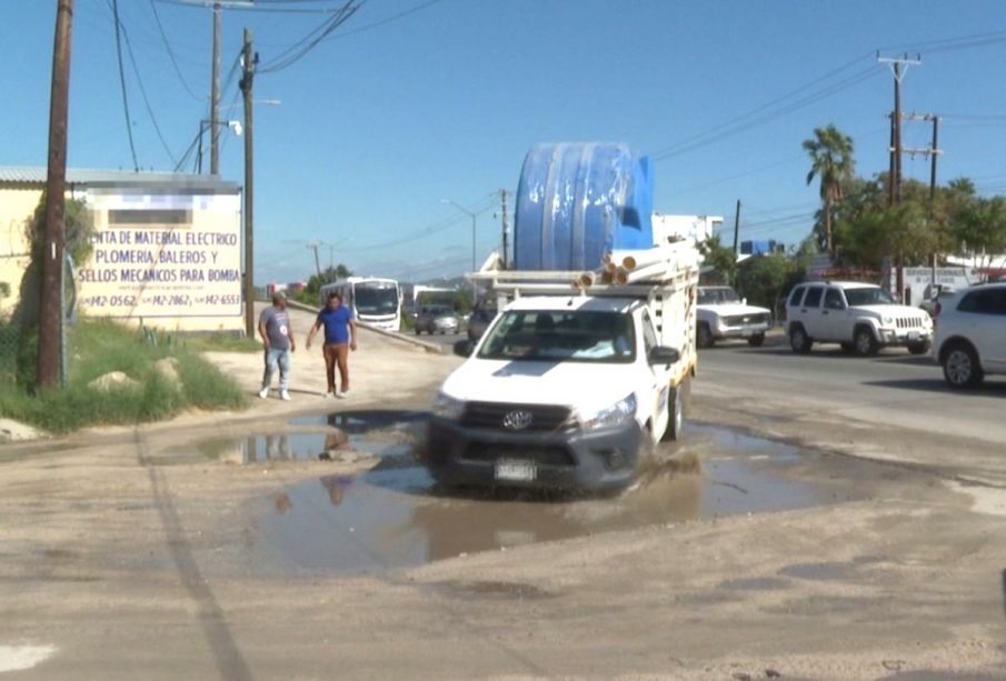 Bache en calles de Los Cabos