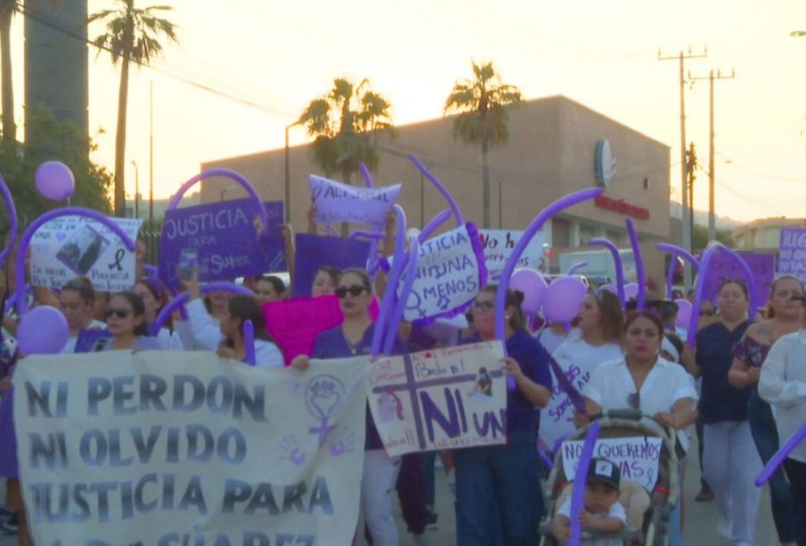 Marcha contra los feminicidios