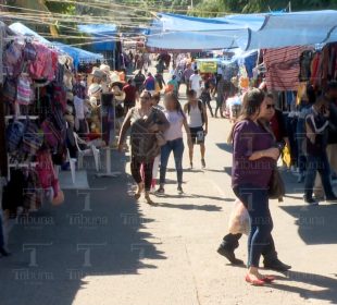 Tianguis navideño de La Paz