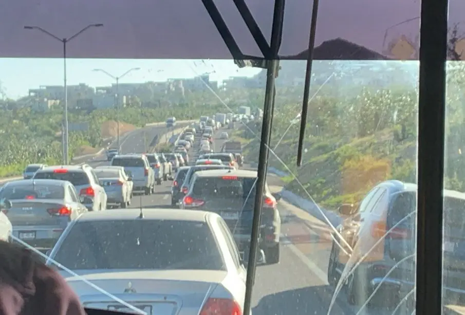 Tráfico en la carretera transpeninsular