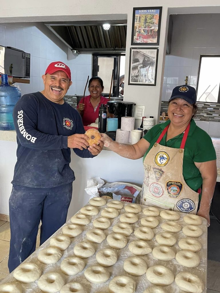 Venta de donas para recaudar fondos