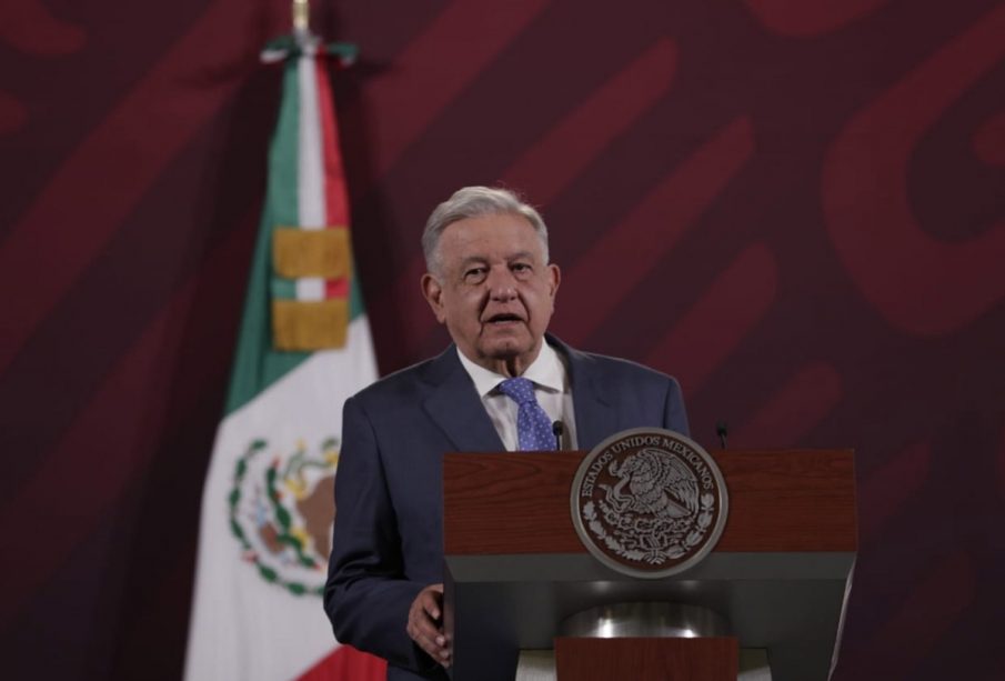 El presidente de México AMLO