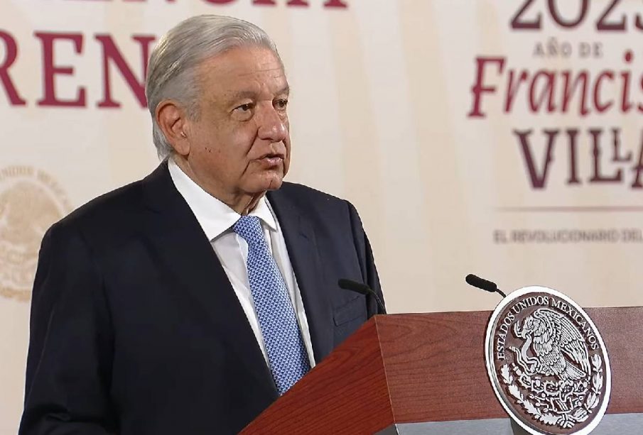 AMLO hablando de la reforma de reducción laboral