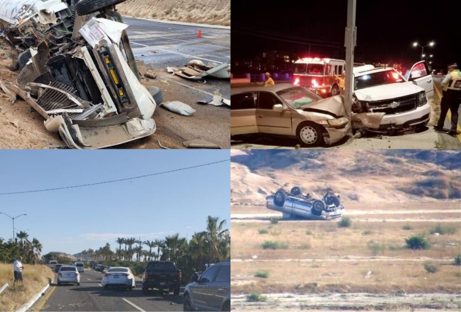 Accidentes automovilísticos en Los Cabos