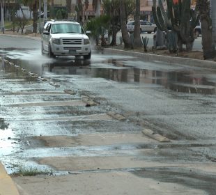 Aguas negras en blvr. Antonio Mijares