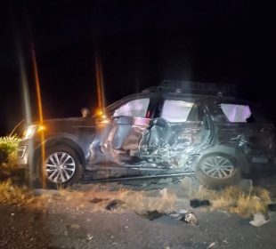 Automóvil accidentado en Pichilingue