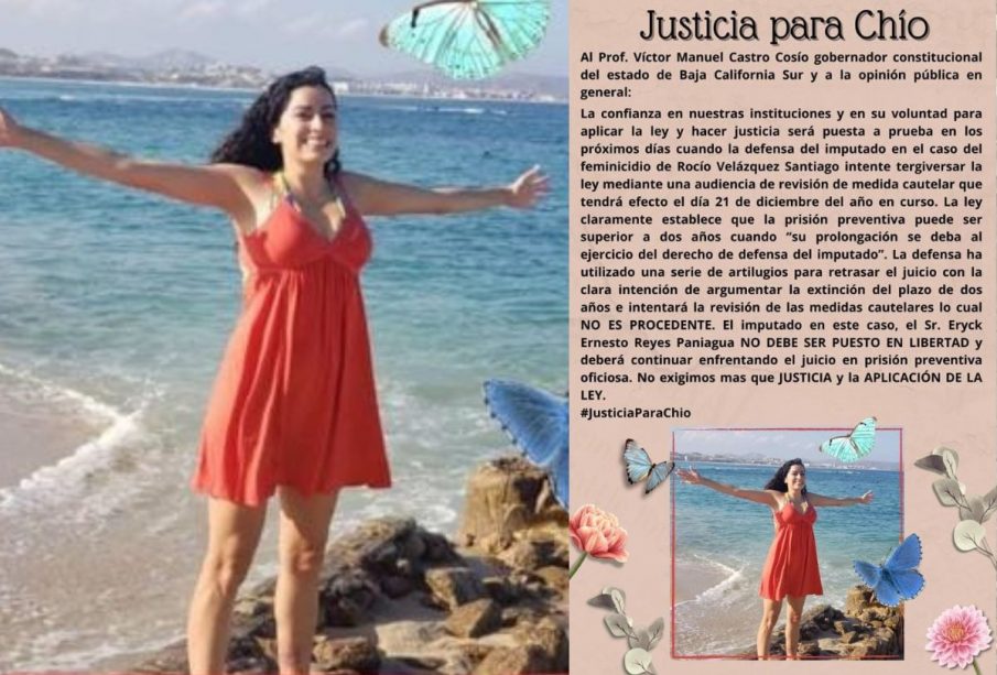 Chio, nutrióloga asesinada en Los Cabos