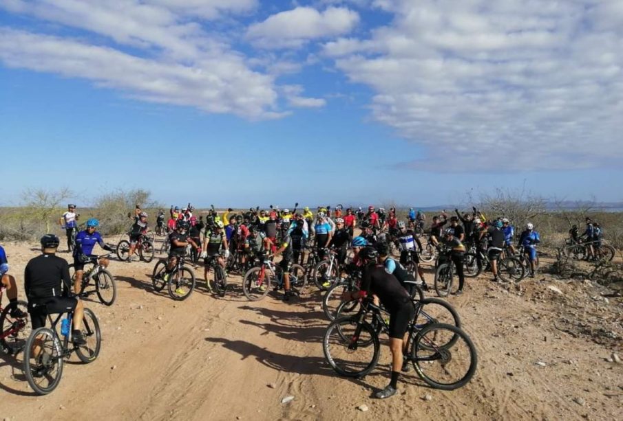 Ciclistas durante rodada