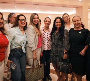Claudia Sheinbaum se reunión con empresarios de Los Cabos