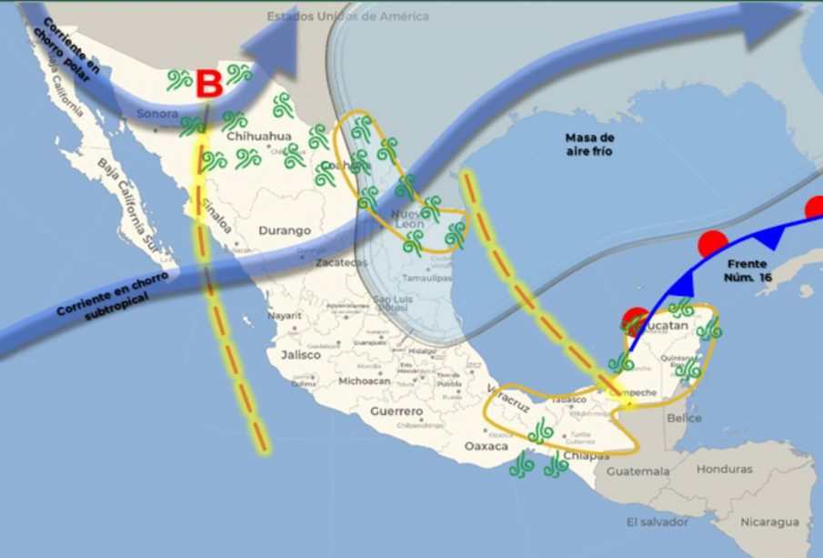 Clima frío para Tijuana 13-dic