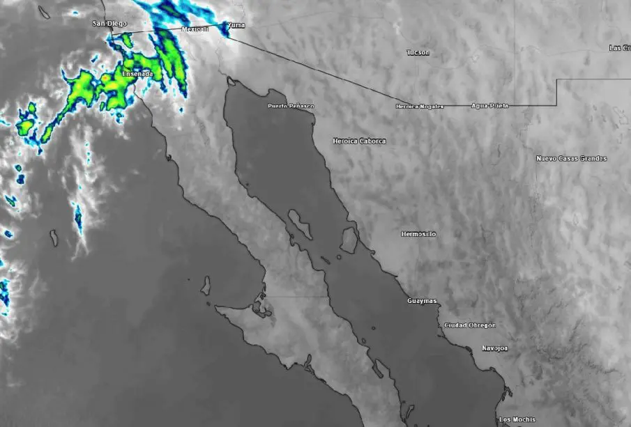 Clima templado y cielo nublado para Tijuana