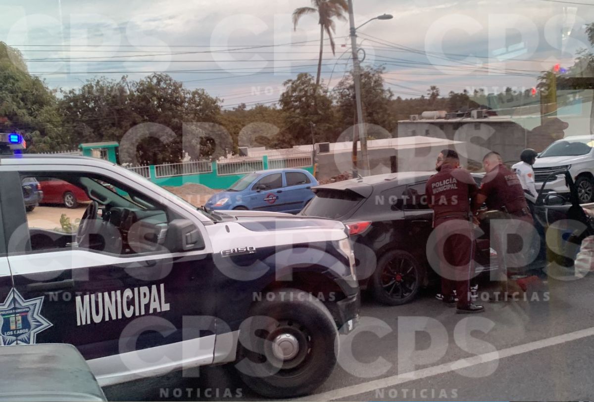 Conductor ebrio en San José del Cabo detenido