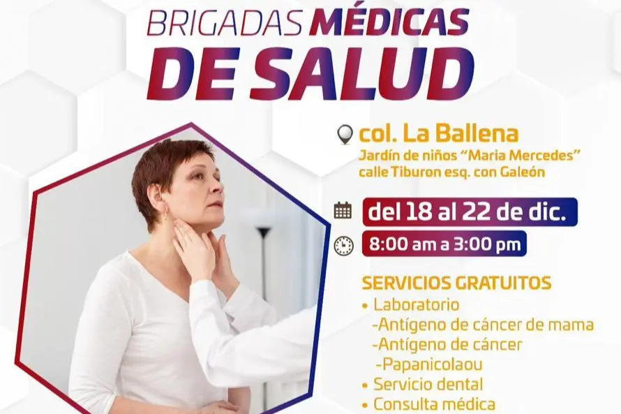 Las Bribadas Médicas de Salud continuarán en la colonia ejidal
