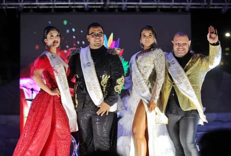 Corte real del carnaval de La Paz