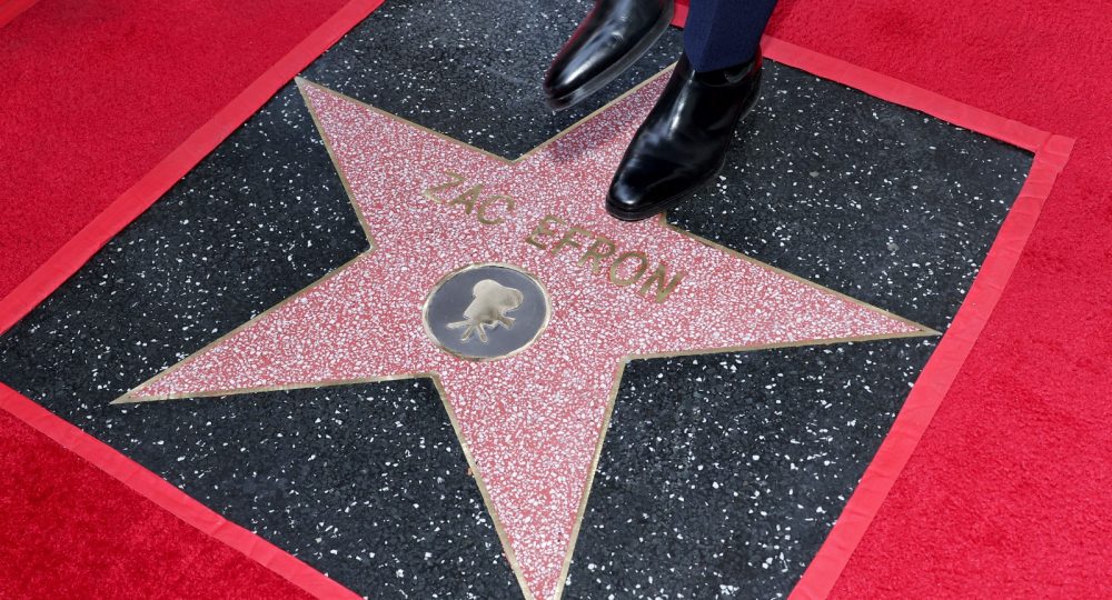 Estrella de Zac Efron en Hollywood