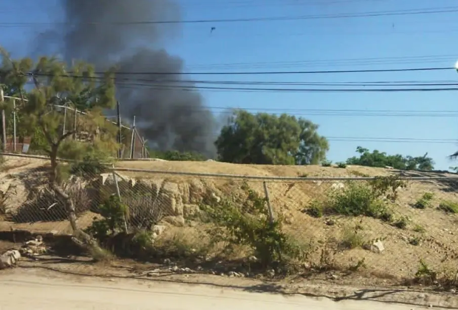 Incendio en casa habitación de Cabo San Lucas