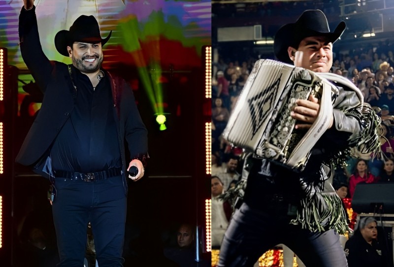 Julión Álvarez y Alfredo Olivas anuncian concierto en Monterrey