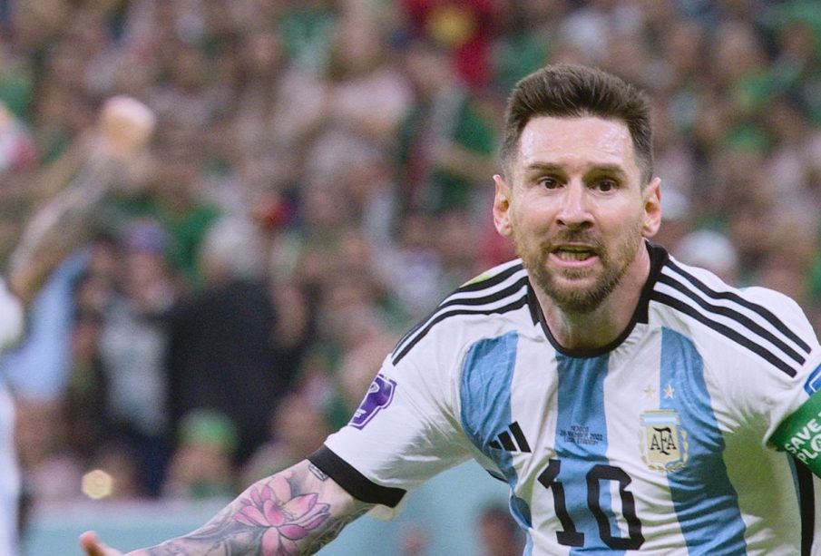 Lionel Messi en Capitanes del Mundo