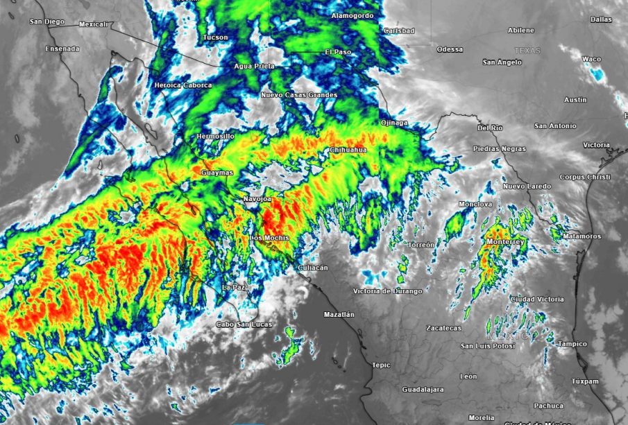 Lluvias para BCS 20-dic