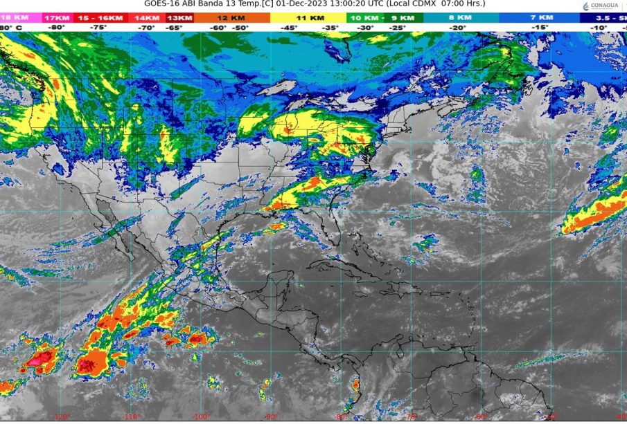 Lluvias y frío en México para este viernes