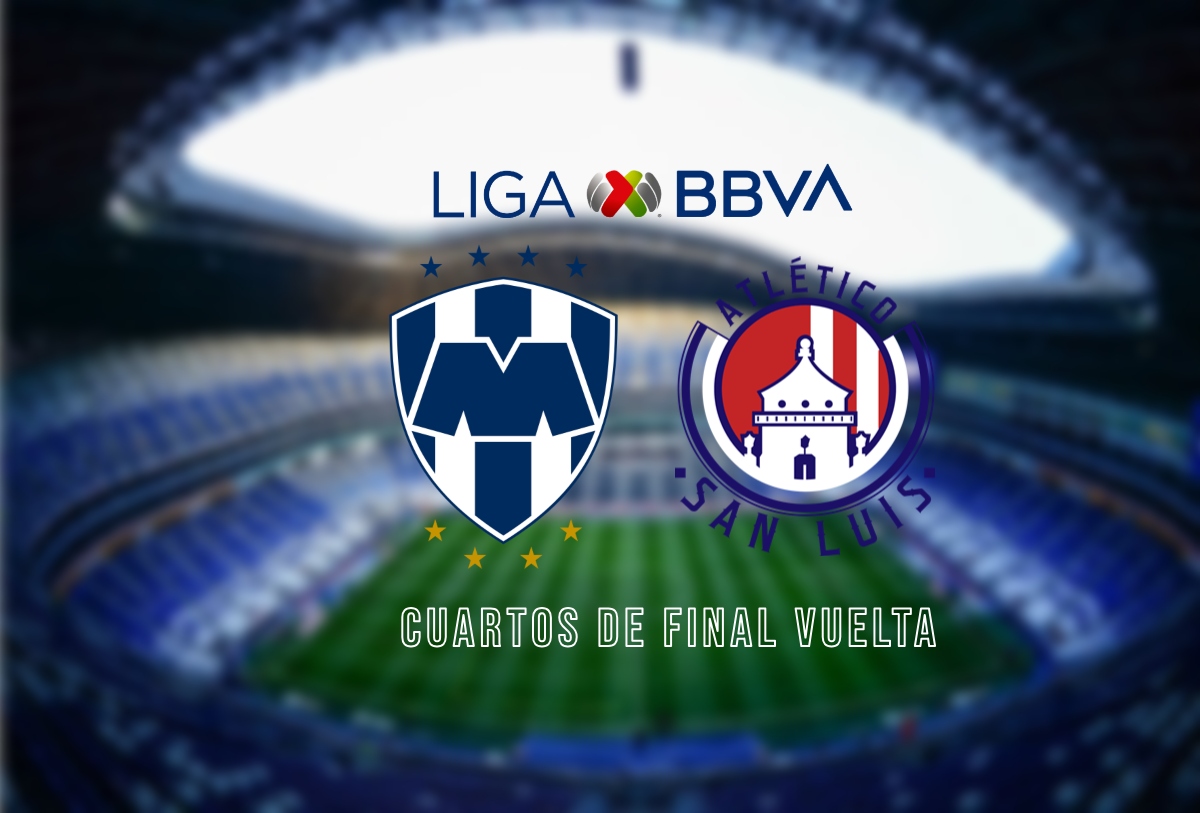 Monterrey vs San Luis dónde ver 4tos de Final Vuelta Liga MX