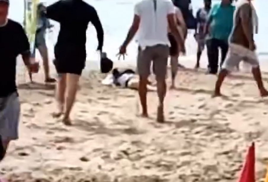 Hasta el momento, no está claro si mujer fue atacada por un tiburón en las playas de Melaque, Jalisco