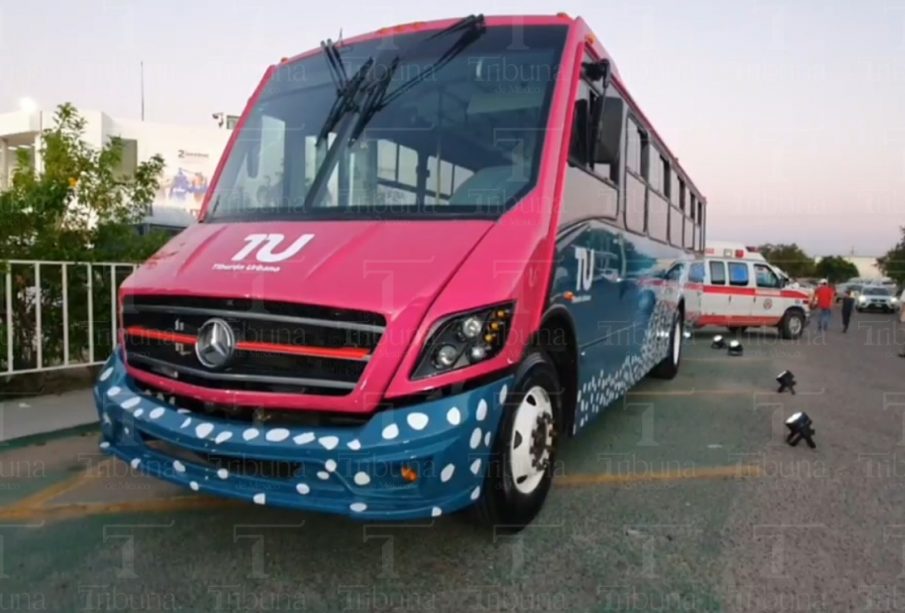 Nuevo camión del transporte público