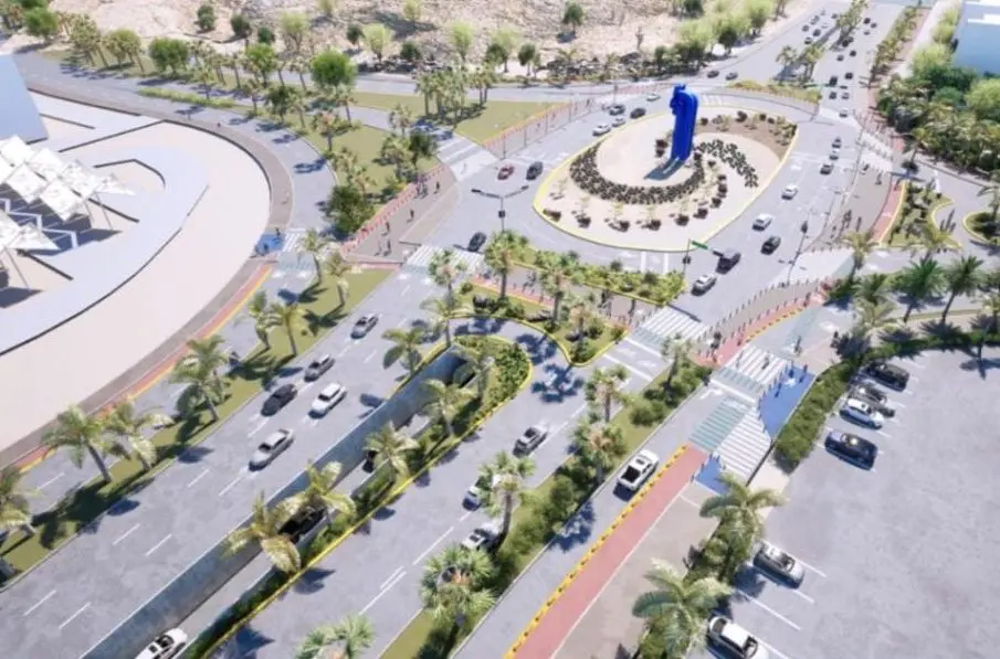 Proyecto en glorieta de Fonatur
