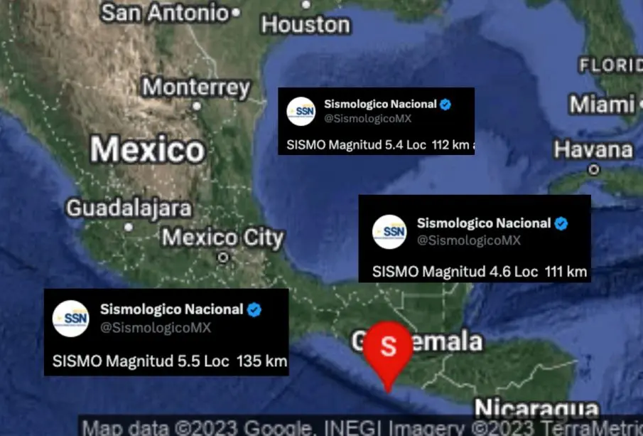 Sismos en Chiapas