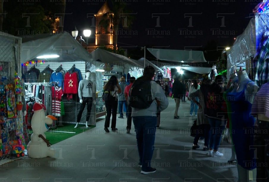 Tianguis navideño dejó muy buena derrama económica