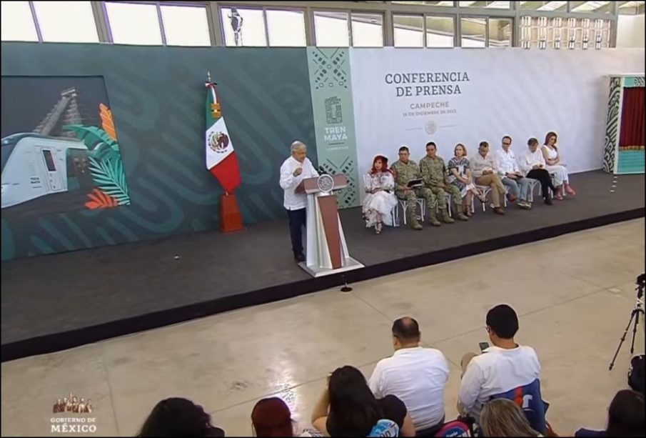 AMLO desde Campeche.