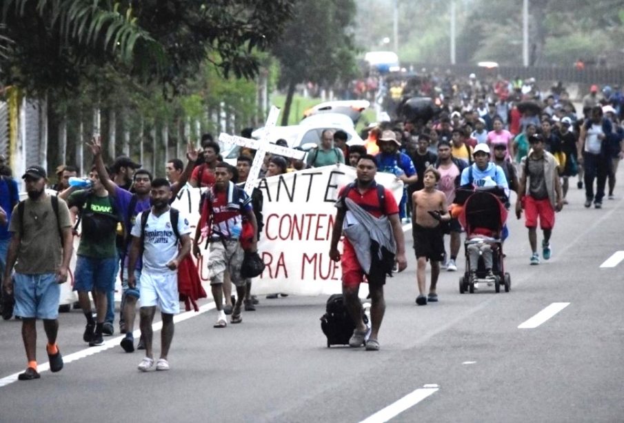 Caravana Migrantes de Chiapas a EEUU