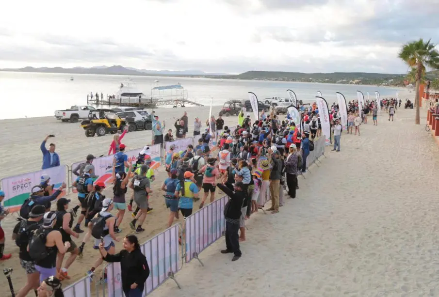 Asistentes a la carrera "Mar a Mar"