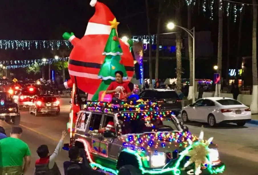 Carro navideño