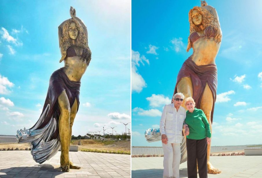 Estatua de Shakira en Barranquilla