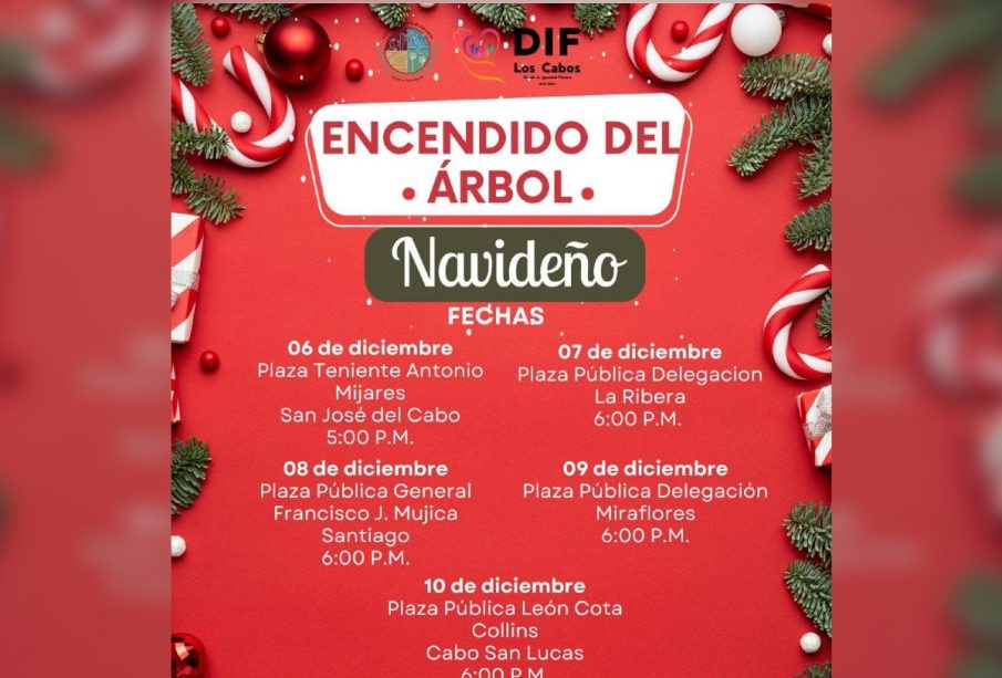 Fiestas decembrinas Los Cabos.