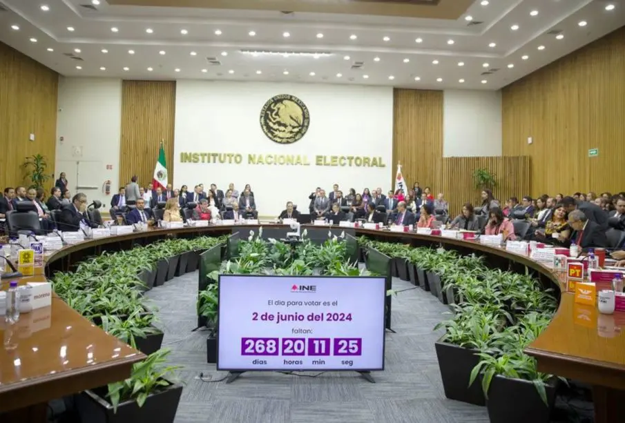 Autoridades del INE organizan debate presidencial