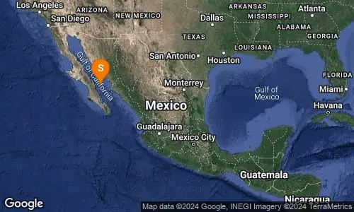 Alerta de sismo en BCS