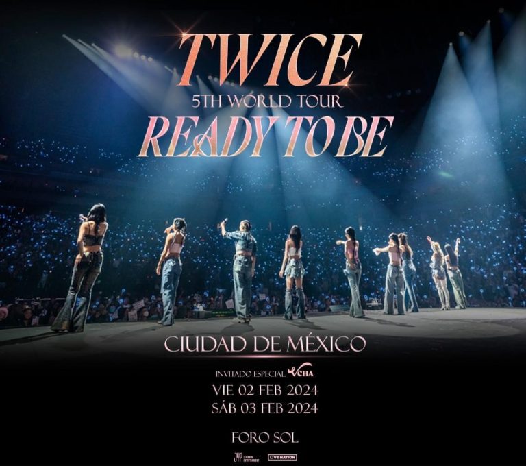 Anuncio de Twice en México