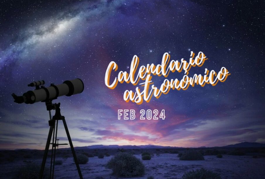 Calendario astronómico febrero 2024