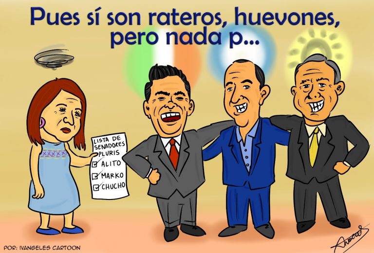 Cartoon Ivangeles 26-en sobre alianza PAN-PRI