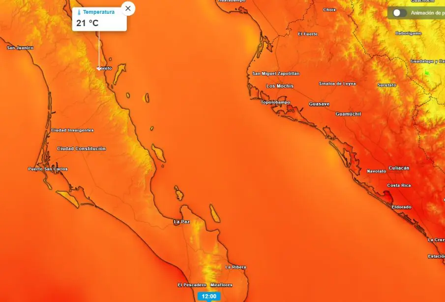 Clima en Loreto