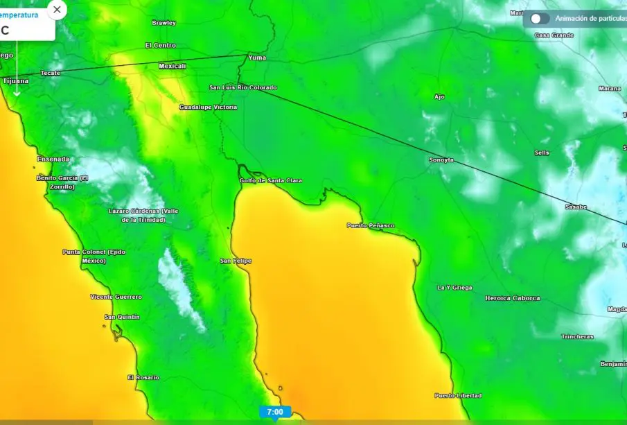 Clima frío en Tijuana, 9-en