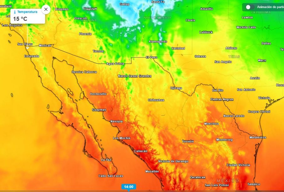 Clima frío y soleado para Tijuana